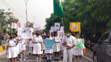 Photo of विद्यार्थियों ने रैली निकालकर तंबाकू के दुष्प्रभाव बताएं