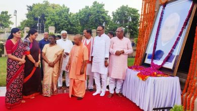 Photo of एनडीए की राष्ट्रपति पद की प्रत्याशी द्रोपदी मुर्मू लखनऊ पहुंचीं, भाजपा विधायकों-सांसदों के साथ की बैठक