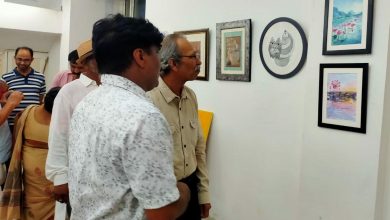 Photo of जयपुर में प्रदर्शित हुई भूपेंद्र अस्थाना की कलाकृति