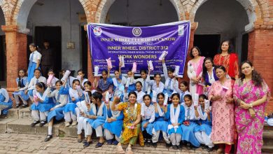 Photo of इनरव्हील क्लब ऑफ लखनऊ द्वारा छात्राओं को मासिक चक्र के समय स्वच्छता व अन्य समस्याओं के बारे में दी गई जानकारी