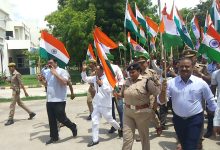 Photo of यूपी-112 ने निकाली तिरंगा यात्रा, दिया देशप्रेम व सुरक्षा का संदेश