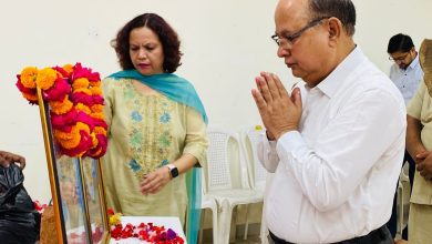 Photo of भाषा विवि में मनाई गई महात्मा गांधी और लालबहादुर शास्त्री की जयंती